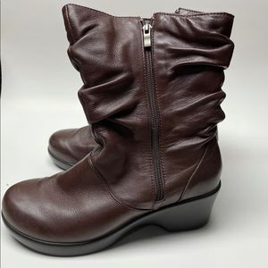 Alegria boots brown women’s 38 EUC